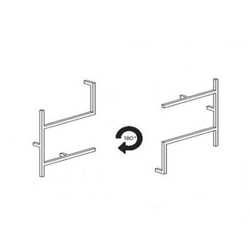Modulo A – cm. 60 L. x 10 P. x 74 H.