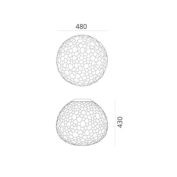 &Oslash; 48 cm