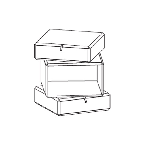 WC62/02 – cm. 50 L. x 50 P. x 62 H.