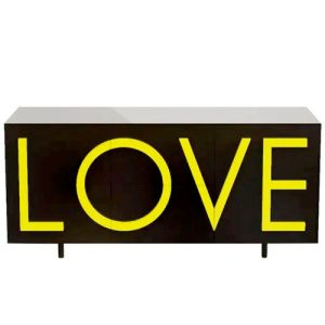 Nero traffic + scritta Giallo fluo